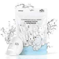 Deals, Discounts & Offers on Beauty Care - MINISO We Bare Bears Compressed Hydrating, Cleansing Facial Masks Sheet