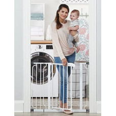 Deals, Discounts & Offers on Baby Care - Regalo Easy Step Walk Thru Gate, White
