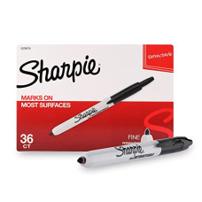 Deals and Offers on Electronics - SHARPIE Black Fine Tip Retractable Permanent Marker for Precise Writing |Suitable Deals, Discounts & Offers on Electronics - SHARPIE Black Fine Tip Retractable Permanent Marker for Precise Writing |Suitable