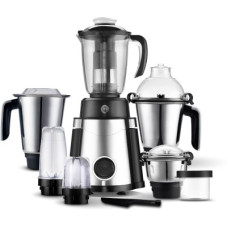 Deals and Offers on Personal Care Appliances - MasterChef Kitchen King MJ 03 1000 W Juicer Mixer Grinder (6 Jars, Black) Deals, Discounts & Offers on Personal Care Appliances - MasterChef Kitchen King MJ 03 1000 W Juicer Mixer Grinder (6 Jars, Black)