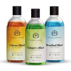 Deals and Offers on - The Man Company Body Wash Saver Combo for Men - 3 * 250ml | Pure Showering Blasts | Shower Gel Deals, Discounts & Offers on - The Man Company Body Wash Saver Combo for Men - 3 * 250ml | Pure Showering Blasts | Shower Gel