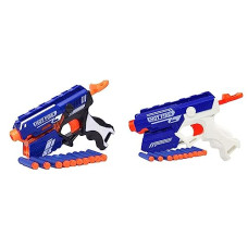 Deals, Discounts & Offers on  - NHR Foam Blaster Gun Toy, Safe and Long Range Shooting Gun, Blue & NHR Foam Blaster Gun Toy, Safe and Long Range Shooting Gun, (5 Foam Bullets and 5 Suction Dart Bullets) Grey
