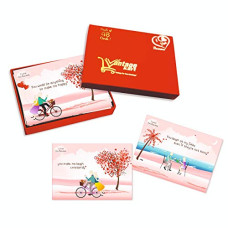 Deals, Discounts & Offers on  - Vantagekart 48 Romantic Cards Why I Love You with Reasons Which is Ideal
