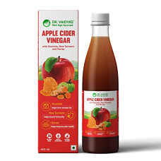 Deals, Discounts & Offers on  - Dr. Vaidya's Apple Cider Vinegar | No Added Sugar| With Garcinia, Raw Turmeric & Honey |Supports Weight Management with 6 Super Herbs | (450ml) Pack of 1