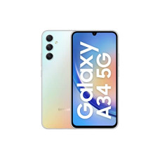 Deals, Discounts & Offers on Electronics - Samsung Galaxy A34 5G (Awesome Silver, 8GB, 128GB Storage) | 48 MP No Shake Cam (OIS) | IP67 | Gorilla Glass 5 | Voice Focus | Without Charger