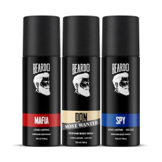 Deals, Discounts & Offers on Beauty Care - Beardo Deodorant Body Spray 3x120ml | Valentine's Day Gift