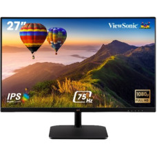Deals, Discounts & Offers on Computers & Peripherals - ViewSonic 27 inch Full HD LED Backlit IPS Panel with VGA, HDMI, Audio Out, External Power Adaptor, View Mode, Flicker Free Monitor (VA2732-H)(Frameless, Response Time: 4 ms, 75 Hz Refresh Rate)