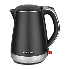 Deals, Discounts & Offers on  - [For Amazon Pay ICICI Bank Credit Card] Bajaj KTP 1.7 Ltr Electric Kettle For Hot Water|1600W Double Walled Hot Water Kettle|360 Swivel Base With Cord Storage|On-Off Switch With Indicator|Dry Boil Protection|2 Year Warranty By Bajaj|Silver
