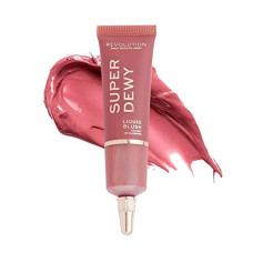 Deals and Offers on Beauty Care - Makeup Revolution- Superdewy Liquid Blush- You Got Me Blushing (Muted Rose) | Dewy & Radiant Finish | Lightweight Blush | Ultra-Pigmented Formula | Buildable Liquid Blush | - 15ml Deals, Discounts & Offers on Beauty Care - Makeup Revolution- Superdewy Liquid Blush- You Got Me Blushing (Muted Rose) | Dewy & Radiant Finish | Lightweight Blush | Ultra-Pigmented Formula | Buildable Liquid Blush | - 15ml