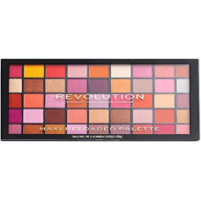 Deals, Discounts & Offers on Beauty Care - Makeup Revolution Revolution Maxi Reloaded Eyeshadow Palette - Big Big Love, Multi (5057566108751)