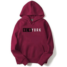 Deals, Discounts & Offers on  - [Size XXL] DatalactMen Full Sleeve Printed Hooded Sweatshirt