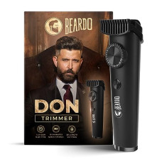 Deals, Discounts & Offers on Health & Personal Care - Beardo Don Trimmer for Men | 90 min Run Time | 20 Length Settings | Cordless | Washable Stainless Steel Blades | Powerful Li+ battery