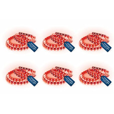 Deals, Discounts & Offers on  - Crompton 5 Meter Strip Light Red 300 LEDs (Pack of 6) (Without Driver)