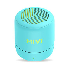 Deals, Discounts & Offers on Electronics - Mivi Play Bluetooth Speaker with 12 Hours Playtime. Wireless Speaker Made in India with Exceptional Sound Quality, Portable and Built in Mic-Turquoise, One Size