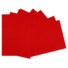Deals, Discounts & Offers on Electronics - Snow Crafts A4-Size Coloured Crafts Sheets 120-180 GSM (Pack of 20 Sheets) (Red)