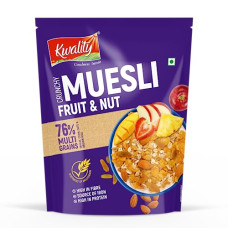 Deals and Offers on - Kwality Muesli Crunchy 75g | 76% Multi Grains, Fruit & Nut | Natural Source of Vitamin & Iron | High in Protein & Fiber | Low Fat & Cholesterol | Healthy Food & Breakfast Cereal Deals, Discounts & Offers on - Kwality Muesli Crunchy 75g | 76% Multi Grains, Fruit & Nut | Natural Source of Vitamin & Iron | High in Protein & Fiber | Low Fat & Cholesterol | Healthy Food & Breakfast Cereal