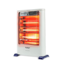 Deals, Discounts & Offers on  - Maharaja Whiteline Lava Quartz Adjustable Room Heater, 3 Quartz Heating Elements, 1200 watt - 1 Year Warranty (White)