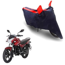 Deals and Offers on Accessories - Oshotto Dust Proof Double Mirror Pocket Taffeta Bike Body Cover Compatible with Bajaj Discover 150s (Red, Blue) Deals, Discounts & Offers on Accessories - Oshotto Dust Proof Double Mirror Pocket Taffeta Bike Body Cover Compatible with Bajaj Discover 150s (Red, Blue)