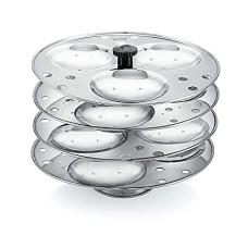 Deals, Discounts & Offers on Cookware - Dynore Stainless steel Idli stand/dli maker 3x4 plates (12 Idli)