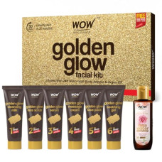 Deals, Discounts & Offers on Beauty Care - WOW Skin Science Gold Facial Kit For Glowing Skin | Made With Activated Naturals | Salon Like Facial At Home | Brightens Dull Skin | Tightens & Refines Skin | 85ml