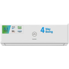 Deals, Discounts & Offers on Air Conditioners - [Use SBI CC] Godrej 5-in-1 Convertible Cooling 2023 Model 1.5 Ton 4 Star Split Inverter with 4 Way Swing and Tri Filtration System AC - White(EI 18PINV4R32-WWP, Copper Condenser)