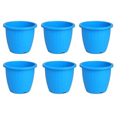 Deals, Discounts & Offers on Gardening Tools - GTB Set of 6 Duro Flower Pot 8 inches