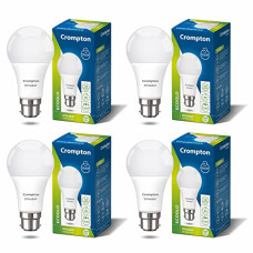 Deals, Discounts & Offers on  - Crompton Dyna Ray 12W Round B22 LED Cool Day Light Pack of 4
