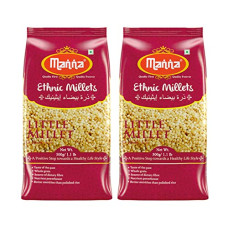 Deals, Discounts & Offers on  - Manna Little Millet Unpolished 1Kg Natural Grains Kutki/Samai/Same/Samulu | Native Low GI Millet Rice | High Protein & 100% More Fibre than Rice -500g (Pack of 2)