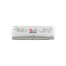 Deals, Discounts & Offers on Air Conditioners - [Use SBI CC] Lloyd 1.2 Ton 5 Star Inverter Split AC (5 in 1 Convertible, 100% Copper, Anti-Viral + PM 2.5 Filter, 2023 Model, White with Graphic Design, GLS15I5FWGEV)