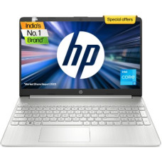 Deals, Discounts & Offers on Laptops - [For SBI Credit Card] HP 2023 Intel Core i3 12th Gen 1215U - (8 GB/512 GB SSD/Windows 11 Home) 15s-fy5003TU Thin and Light Laptop(15.6 Inch, Natural Silver, 1.69 Kg, With MS Office)