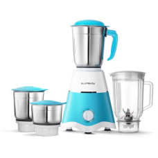 Deals, Discounts & Offers on Personal Care Appliances - Longway Super Dlx 750 Juicer Mixer Grinder (4 Jars, White & Blue)