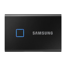 Deals, Discounts & Offers on  - Samsung T7 Touch 1TB Up to 1,050MB/s USB 3.2 Gen 2 (10Gbps, Type-C) External Solid State Drive (Portable SSD) Black (MU-PC1T0K)