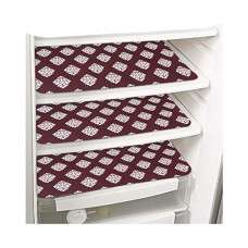 Deals, Discounts & Offers on  - PrettyKraftsWaterproof Refrigerator Drawer Mats/Fridge Mats/Multipurpose Mats Set of 3 (Maroon)