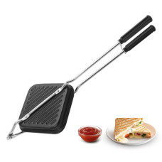 Deals, Discounts & Offers on  - PANCA Non-stick Gas Toaster Sandwich Maker | Regular Grill Sandwich Maker - Black