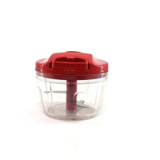 Deals, Discounts & Offers on  - ATEVON Red Manual Mini Plastic Food Chopper with Extra Sharp Blades (375 Ml)