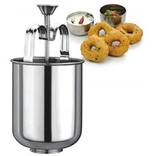 Deals, Discounts & Offers on  - Tunik Enterprise Stainless Steel Medu Vada Maker with Stand, mendu WADA Machine, mendu WADA Maker, Medu vada Maker Machine 1 PIC