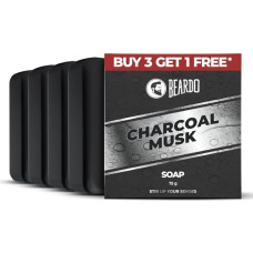 Deals, Discounts & Offers on  - Beardo Activated Charcoal Musk Soap