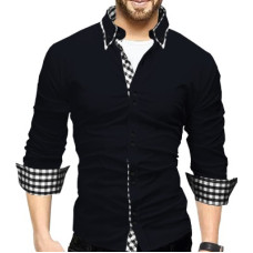 Deals, Discounts & Offers on  - TRIPRMen Regular Fit Color Block Casual Shirt