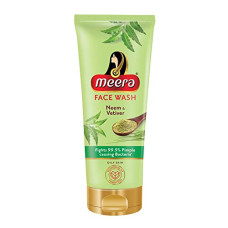 Deals and Offers on Beauty Care - Meera Neem & Vetiver Face Wash, Fights 99.9% Pimple Causing Bacteria, Dry to Normal Skin (100g) Deals, Discounts & Offers on Beauty Care - Meera Neem & Vetiver Face Wash, Fights 99.9% Pimple Causing Bacteria, Dry to Normal Skin (100g)