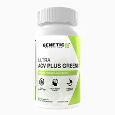 Deals and Offers on - Genetic Nutrition Ultra ACV Plus Greens Supplement | Apple Cider Vinegar Supplement with Prebiotic Apple Pectin Deals, Discounts & Offers on - Genetic Nutrition Ultra ACV Plus Greens Supplement | Apple Cider Vinegar Supplement with Prebiotic Apple Pectin