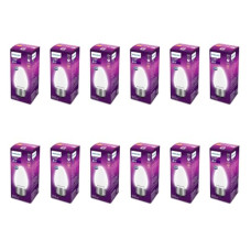 Deals, Discounts & Offers on  - Philips 4-Watt 400-lumen Frosted Candle E27 Base (Cool White, Pack of 12) - Decorative, Ambience