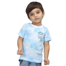 Deals, Discounts & Offers on Baby Care - Nusyl Infants Positive Mood Printed Tie & Dye Tshirt -NUITDTSH0219