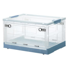 Deals and Offers on - Amazon Brand Umi Plastic Storage Box with Lid & Wheels - DIY Collapsible Folding Storage Bins 25 LTR Stackable Organizer Wardrobe Underbed Deals, Discounts & Offers on - Amazon Brand Umi Plastic Storage Box with Lid & Wheels - DIY Collapsible Folding Storage Bins 25 LTR Stackable Organizer Wardrobe Underbed