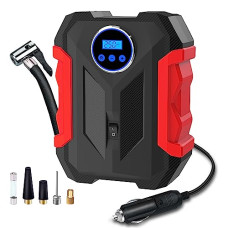 Deals and Offers on - CARSUN Tyre 120 Watts Inflator For Car,150Psi Car Tyre Inflator Pump Dc 12V Portable Air Compressor Pump With Led Light,Digital Pressure Gauge Deals, Discounts & Offers on - CARSUN Tyre 120 Watts Inflator For Car,150Psi Car Tyre Inflator Pump Dc 12V Portable Air Compressor Pump With Led Light,Digital Pressure Gauge