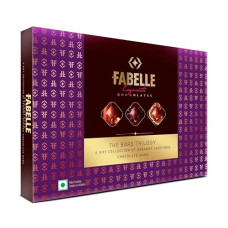 Deals and Offers on - Fabelle The Bars Trilogy - Chocolate Pack, 3 Assorted Large Luxury Chocolate Bars, Premium Packaged Gift Chocolate Box, Centre-Filled Bars, Best Valentines Gift, 388g Deals, Discounts & Offers on - Fabelle The Bars Trilogy - Chocolate Pack, 3 Assorted Large Luxury Chocolate Bars, Premium Packaged Gift Chocolate Box, Centre-Filled Bars, Best Valentines Gift, 388g