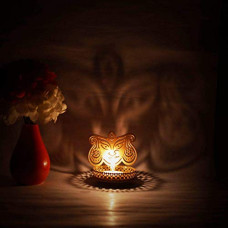 Deals and Offers on - Heaven Decor Metal Durga Shadow Tealight Candle Holder, Pack of 1 Deals, Discounts & Offers on - Heaven Decor Metal Durga Shadow Tealight Candle Holder, Pack of 1