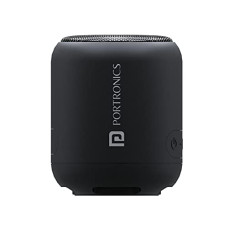 Deals and Offers on - Portronics SoundDrum 1 10W TWS Portable Bluetooth 5.3 Speaker with Powerful Bass, Inbuilt-FM & Type C Charging Cable Included(Black) Deals, Discounts & Offers on - Portronics SoundDrum 1 10W TWS Portable Bluetooth 5.3 Speaker with Powerful Bass, Inbuilt-FM & Type C Charging Cable Included(Black)