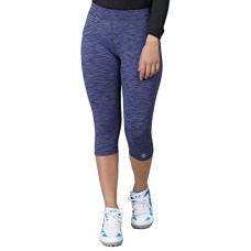 Deals, Discounts & Offers on  - Nivia Euro - 5 Female Capri Size - M (Navy Blue)