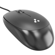 Deals, Discounts & Offers on  - Ambrane Wired USB Mouse, Plug & Play, High Resolution 1600 DPI Optical Sensor, 3-Button Design, Clickable Scroll Wheel, Ambidextrous, Ergonomic Mouse