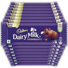 Deals, Discounts & Offers on  - Cadbury Dairy Milk Chocolate Bar, 52 G Maha Pack (Pack Of 15), 825 Grams